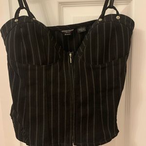 COPY - Front Zippered Vest by Guess.
